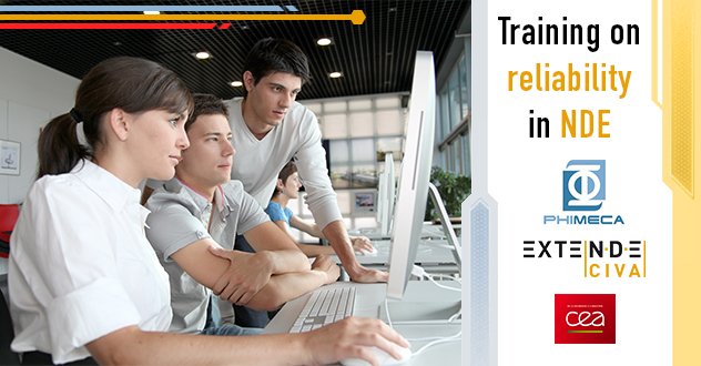 Image : Training on reliability in NDT